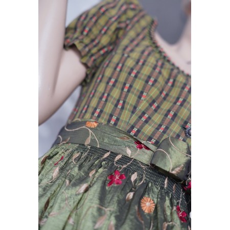ABITO STILE TIROLESE tg. 36/38 it.  DIRNDL VINTAGE