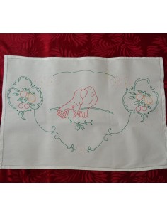 ANTICO  RICAMO PRIMI '900 72x50cm