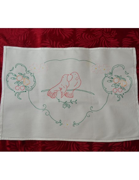 ANTICO  RICAMO PRIMI '900 72x50cm