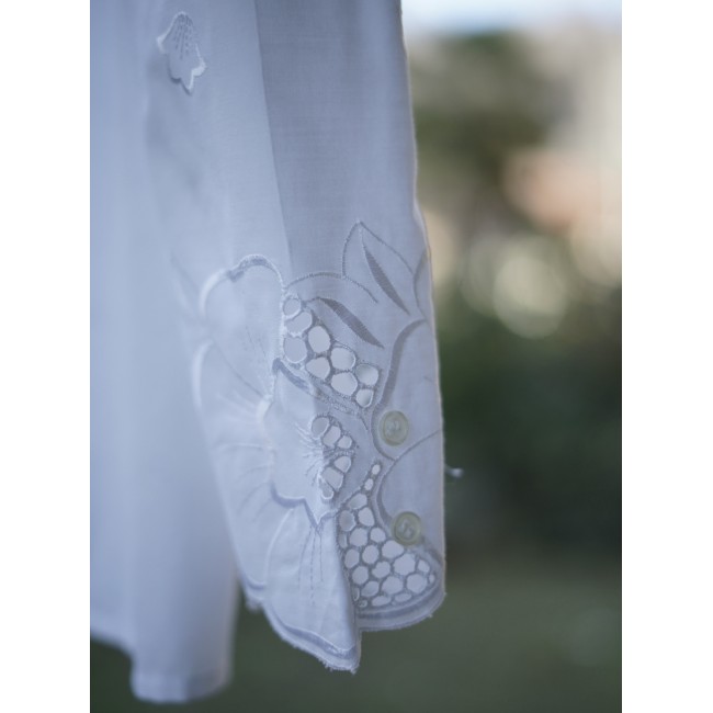 CAMICIA  STILE TIROLESE  TG. 48it.