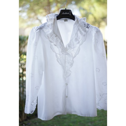 CAMICIA  STILE TIROLESE  TG. 48it.