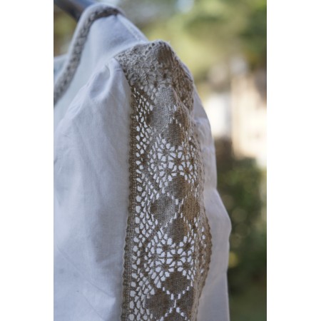 CAMICIA  STILE TIROLESE  TG. 46/48 it. Country Line