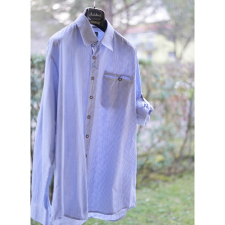 CAMICIA UOMO TIROLESE  TG.XL Alpen Kitz trachten