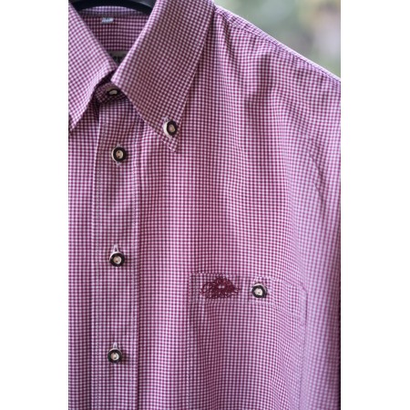 CAMICIA UOMO TIROLESE  TG.XL  43/44  Distler quadretti