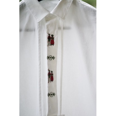 CAMICIA UOMO TIROLESE  TG. 41 Trachten Style