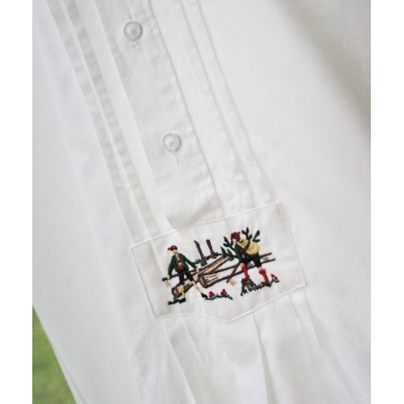 CAMICIA UOMO TIROLESE  TG. 40 Hammerschmid