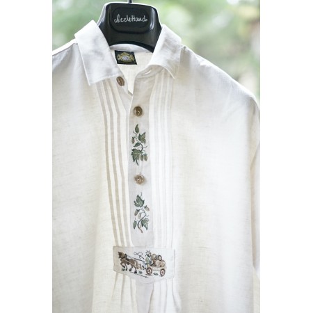 CAMICIA UOMO TIROLESE  TG. 39 Hammerschmid