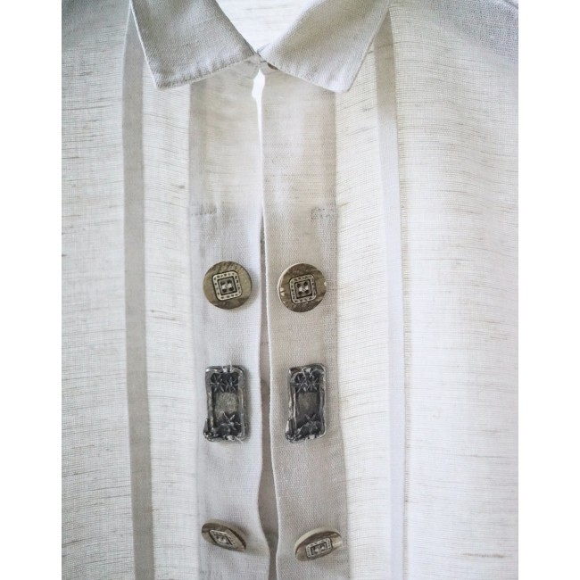 CAMICIA STILE TIROLESE  TG. 44/46 it. Country...