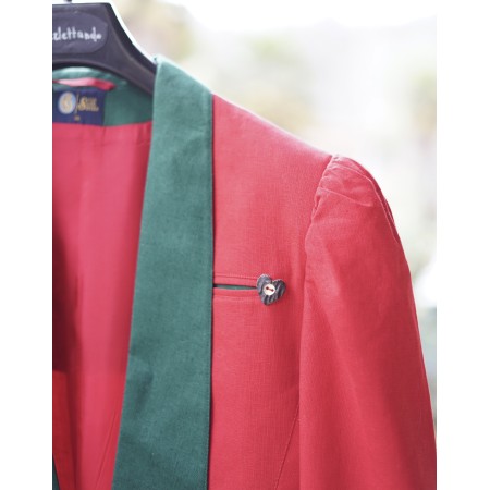 GIACCA LEGGERA TIROLESE  tg. 44 it. ROSSA
