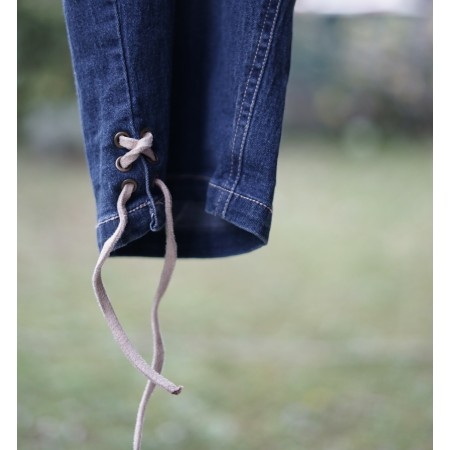 PANTALONI tg. 52 it.  JEANS STILE TIROLESE DONNA