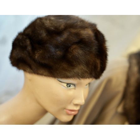 COLLO E CAPPELLO DI PELICCIA VERA