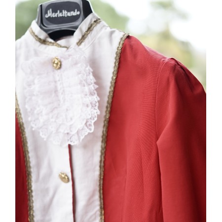 Costume da bambina majorette artigianale vintage