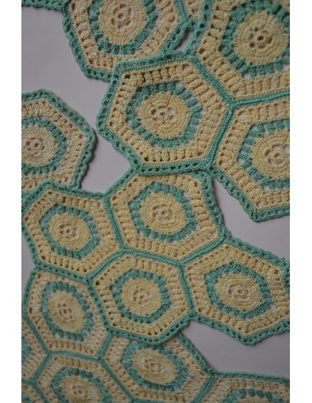 SET 5 CENTRINI  AD UNCINETTO 