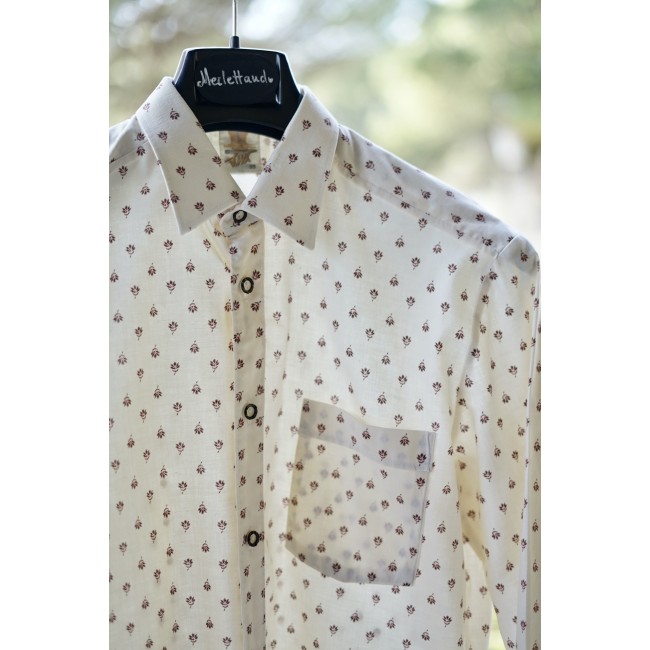 CAMICIA UOMO TIROLESE  TG. 39 Vintage