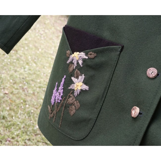 GIACCA  DONNA STILE TIROLESE  tg.48 it. circa
