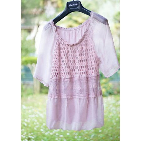 CAMICETTA ROSA  tg.44 it.