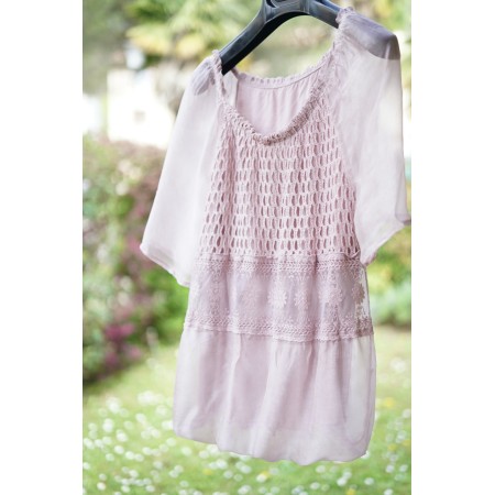CAMICETTA ROSA  tg.44 it.