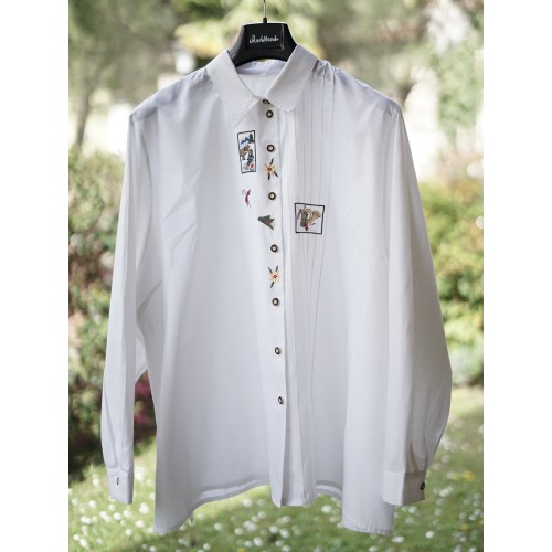 CAMICIA STILE TIROLESE  TG. 4XL / 5XL