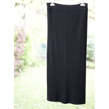 GONNA NERA MAGLIA  tg.42 it. circa