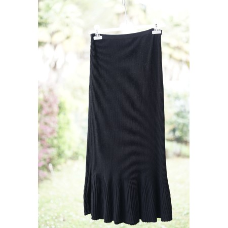 GONNA NERA MAGLIA  tg.36/38 it. circa