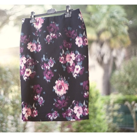 GONNA TUBINO ELASTICIZZATA  12 uk / 44 it. circa NEW LOOK