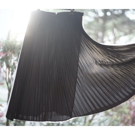 GONNA LEGGERA PLISSETTATA   tg.42/44 it.  by Anthropologie