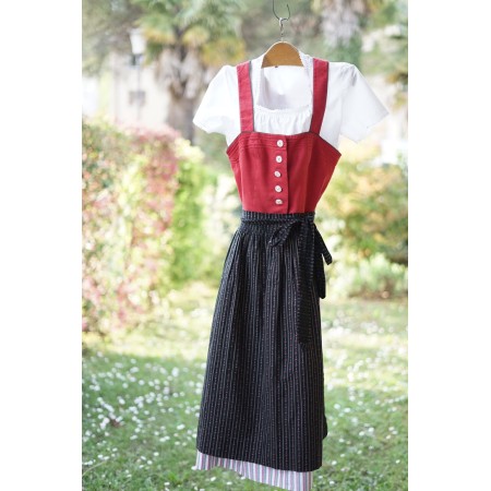 ABITO STILE TIROLESE  tg. 42 it. circa Isola