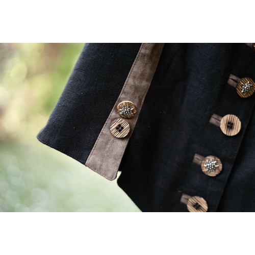 GILET CORPETTO  NERO /VERDE TIROLESE Tg 42/44 it. 2