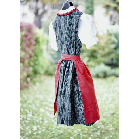 ABITO TIROLESE   tg. 8/9 anni + GREMBIULE CAMICIA