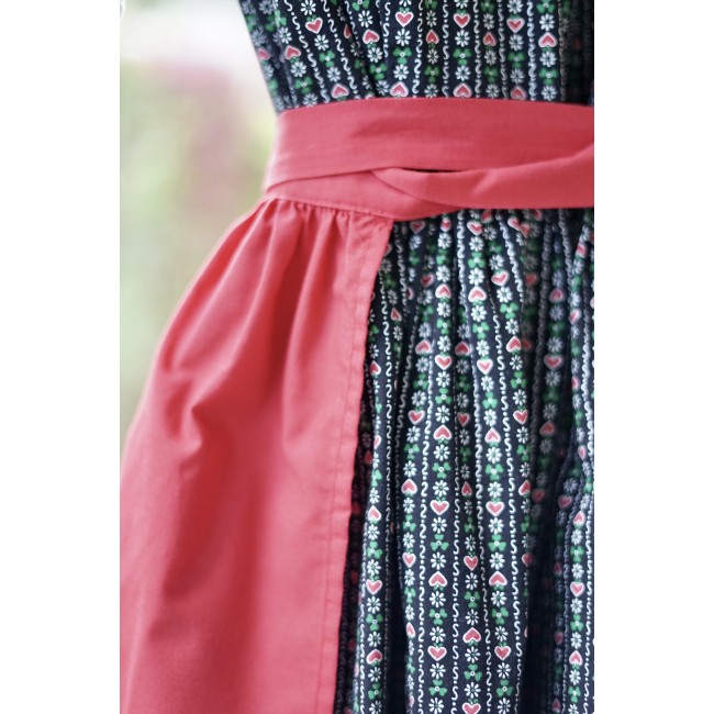 ABITO TIROLESE   tg. 8/9 anni + GREMBIULE CAMICIA