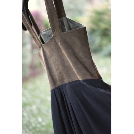 ABITO STILE TIROLESE tg. 42/44 it.  pelle lino Distler