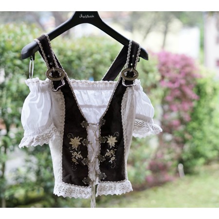 CAMICIA CORPETTO  TIROLESE  tg 42/44 it Fuchs