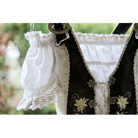 CAMICIA CORPETTO  TIROLESE  tg 42/44 it Fuchs