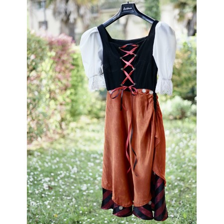 ABITO VINTAGE COSTUME  "CORSARA"  CARNEVALE