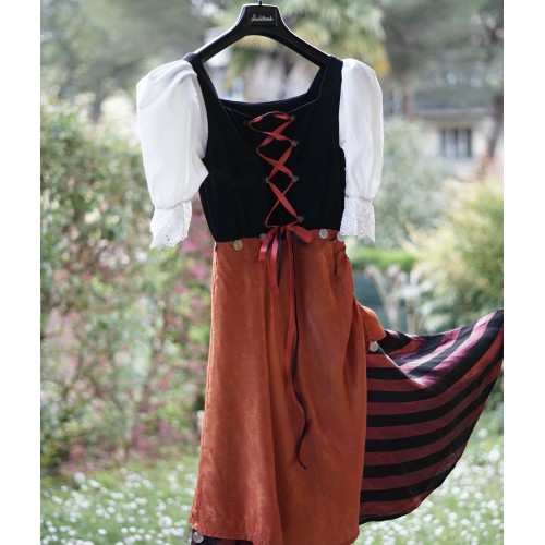 ABITO VINTAGE COSTUME  "CORSARA"  CARNEVALE