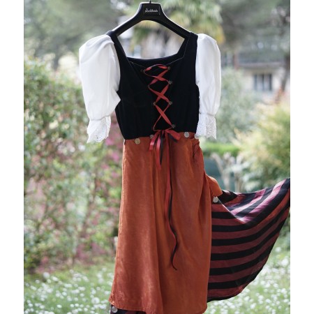 ABITO VINTAGE COSTUME  "CORSARA"  CARNEVALE