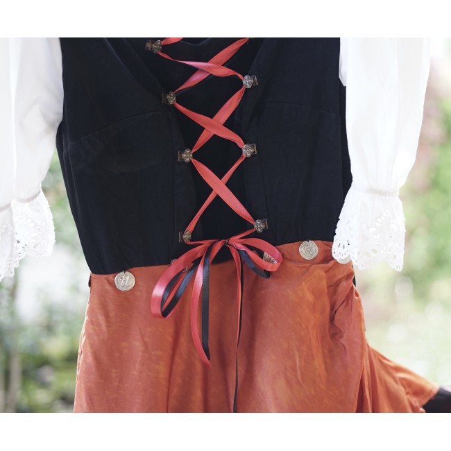 ABITO VINTAGE COSTUME  "CORSARA"  CARNEVALE