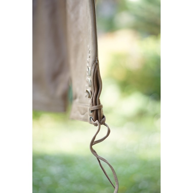 PANTALONI tg. 54/56 it. PELLE  TIROLESE DONNA...