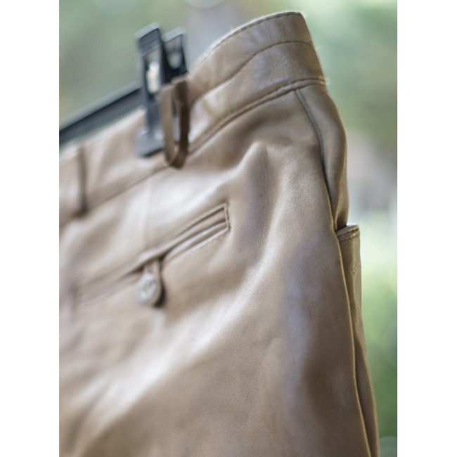PANTALONI tg. 54/56 it. PELLE  TIROLESE DONNA...