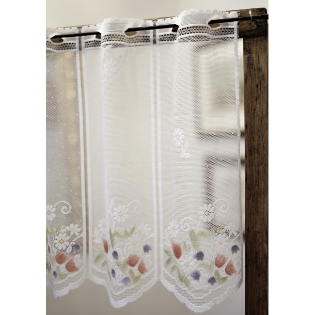 COPPIA TENDINE  IN PIZZO 45x62 cm