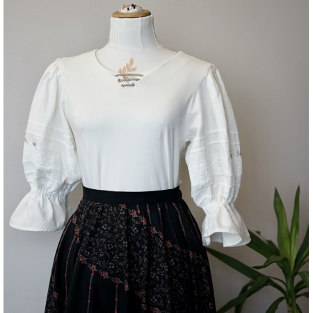 CAMICIA  STILE TIROLESE  TG. S Alphorn