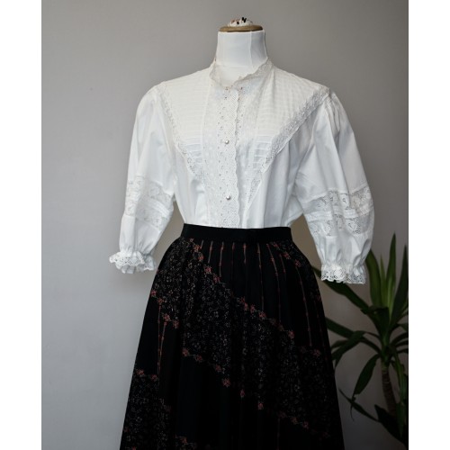 CAMICIA  STILE TIROLESE  TG. 46 it.