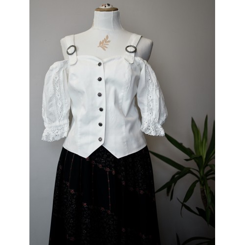 CAMICIA CORPETTO  TIROLESE  tg 46 it Landhaus