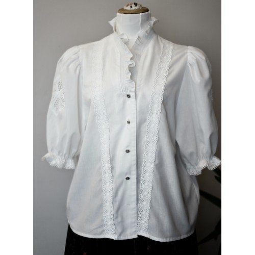 CAMICIA  STILE TIROLESE  TG. 46 it. 2