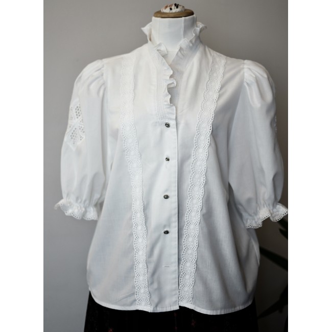 CAMICIA  STILE TIROLESE  TG. 46 it.