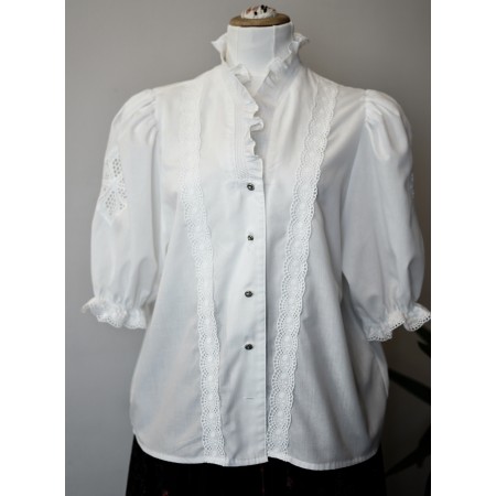 CAMICIA  STILE TIROLESE  TG. 46 it.