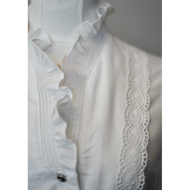 CAMICIA  STILE TIROLESE  TG. 46 it.