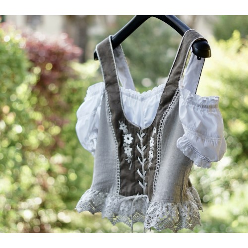 CAMICIA CORPETTO  TIROLESE  tg 46 it Country Line