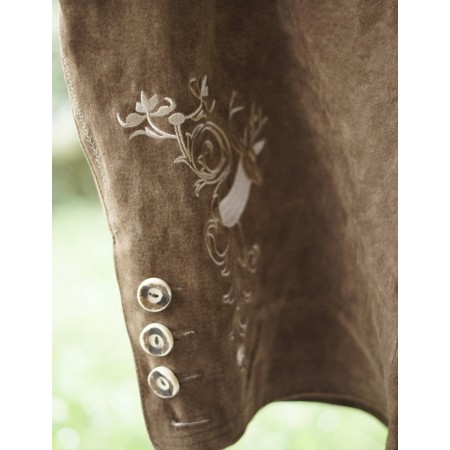 PANTALONI tg. 60 PELLE LEDERHOSEN TIROLESE Landhaus nuovi