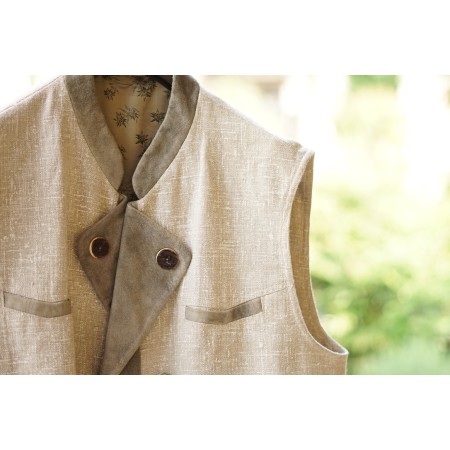 GILET  Tg.56 UOMO TIROLESE LEGGERO Golo